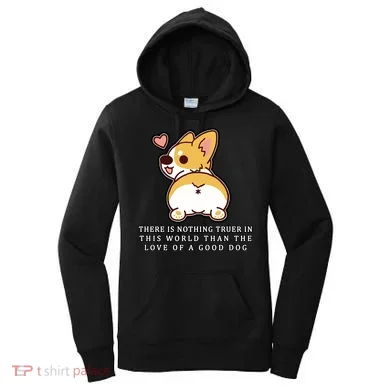 Corgi Butt Love A Dog Women's Hoodie
