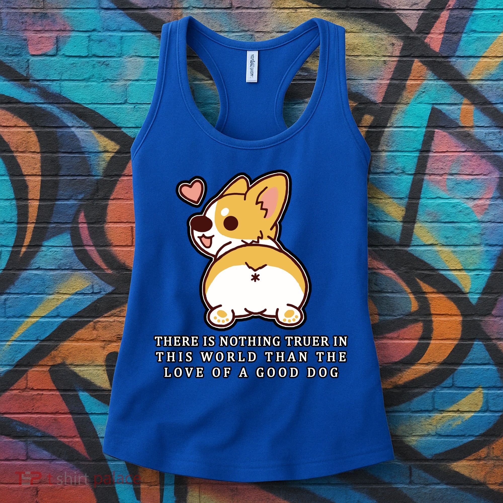 Corgi Butt Love A Dog Women's Tank Top