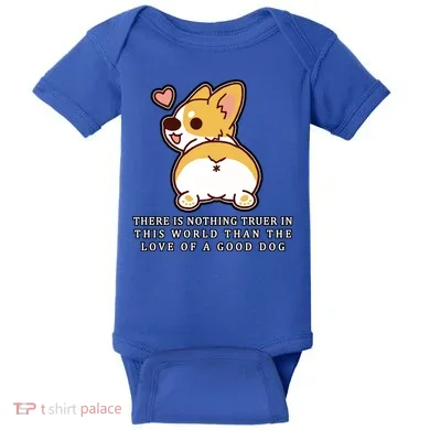 Corgi Butt Love A Dog Baby Bodysuit