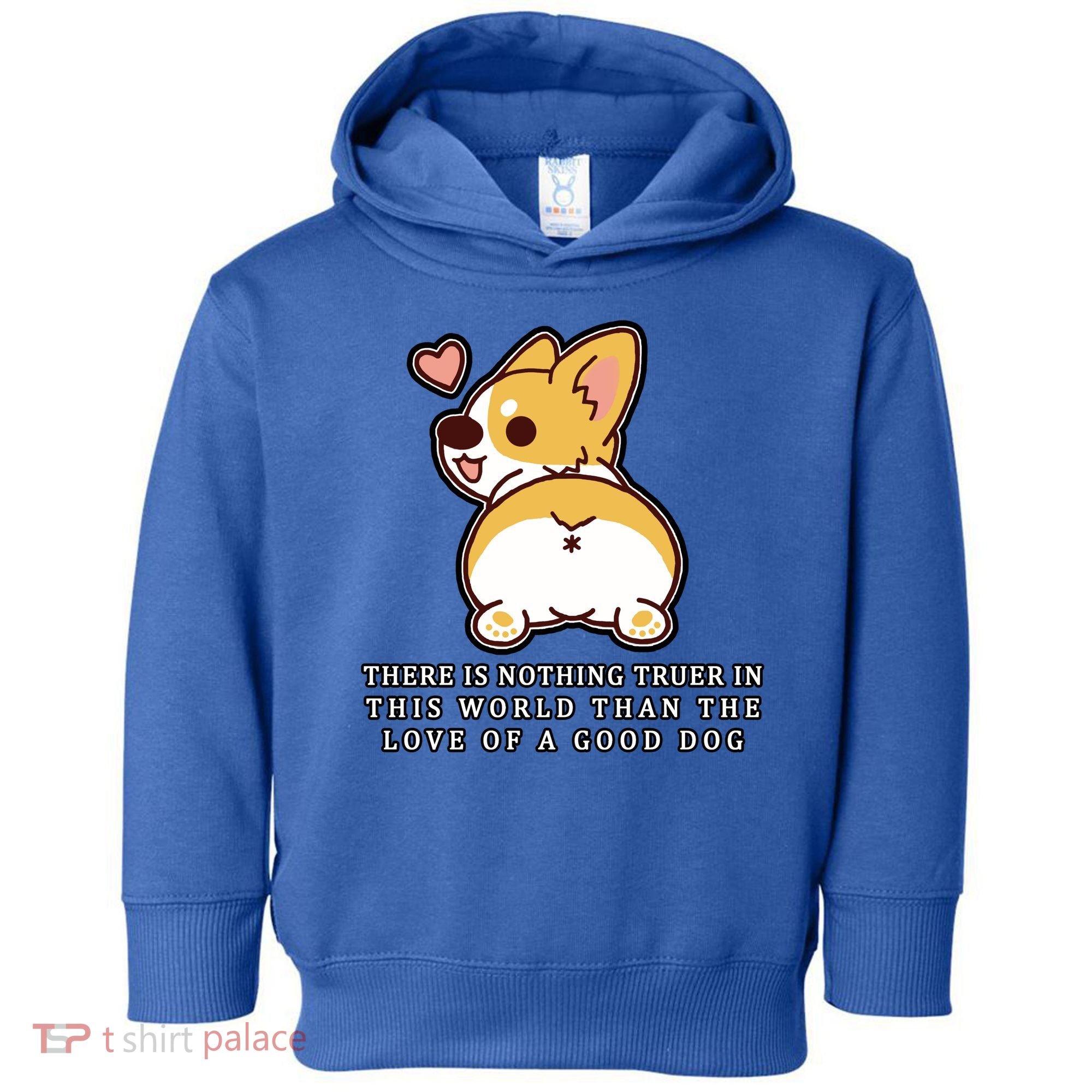 Corgi Butt Love A Dog Toddler Hoodie