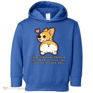 Corgi Butt Love A Dog Toddler Hoodie