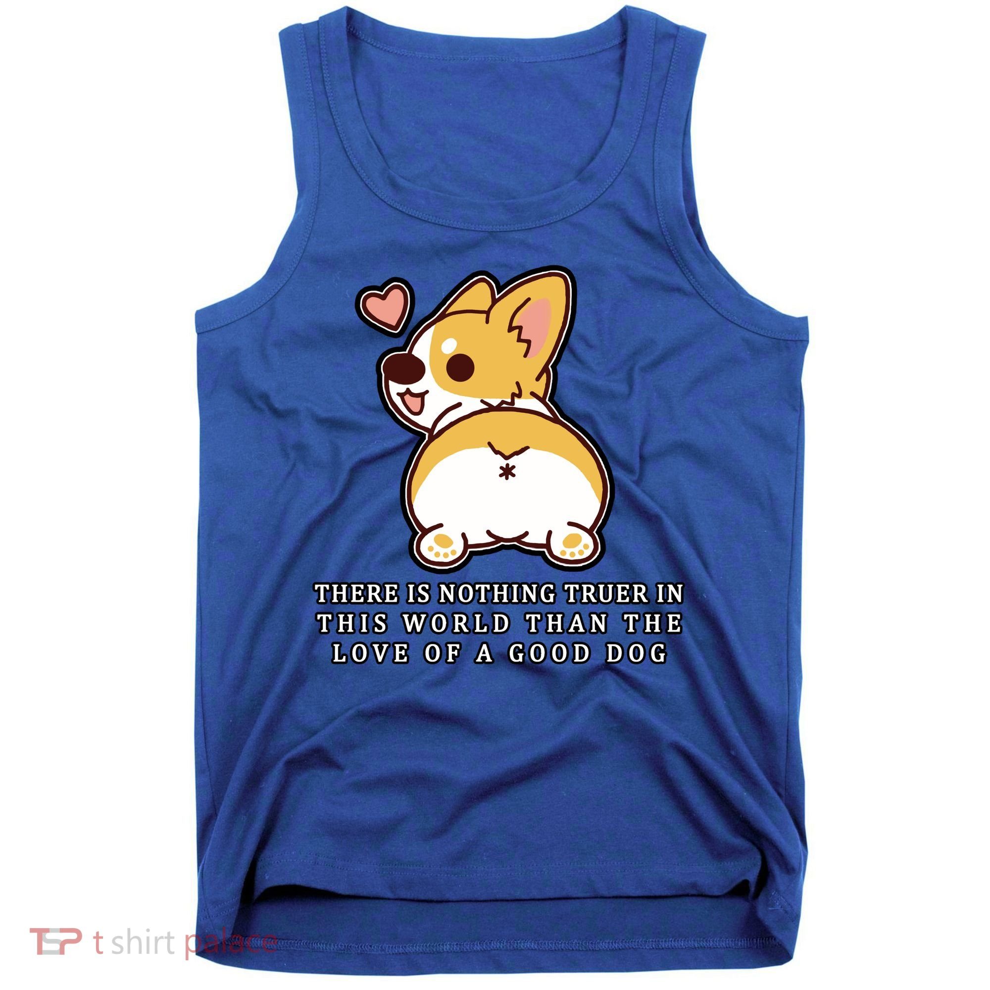 Corgi Butt Love A Dog Tank Top