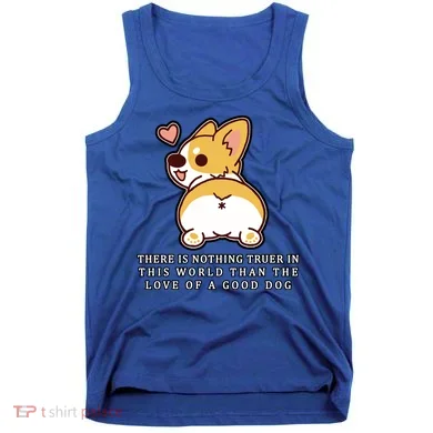 Corgi Butt Love A Dog Tank Top