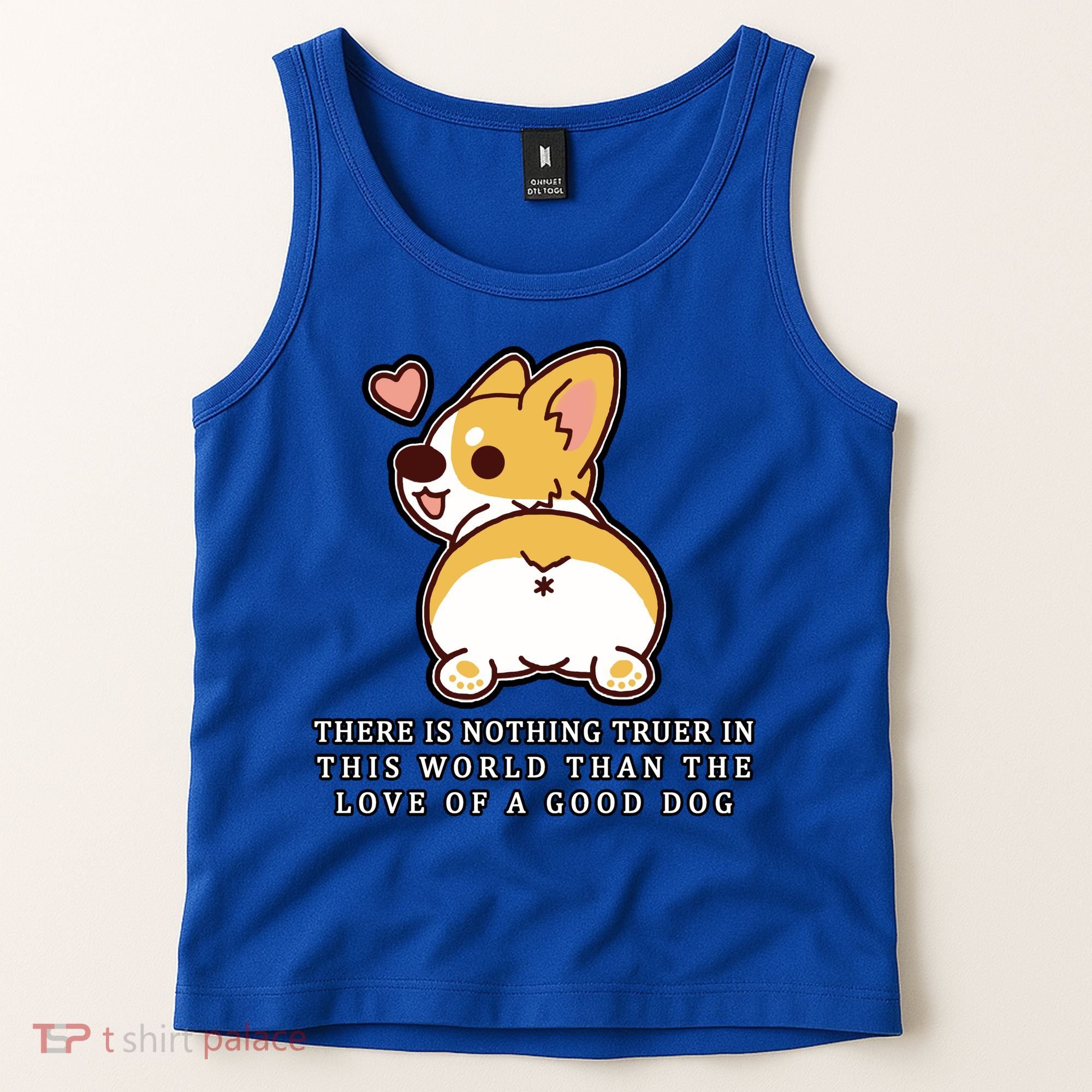 Corgi Butt Love A Dog Tank Top