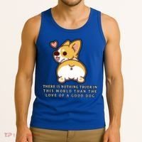 Corgi Butt Love A Dog Tank Top thumb 3