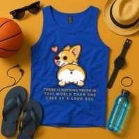 Corgi Butt Love A Dog Tank Top thumb 4