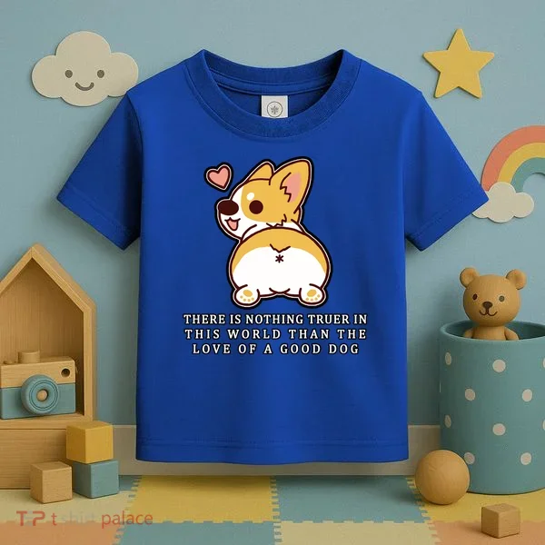 Corgi Butt Love A Dog Toddler T-Shirt