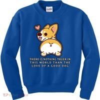 Corgi Butt Love A Dog Kids Sweatshirt thumb 0