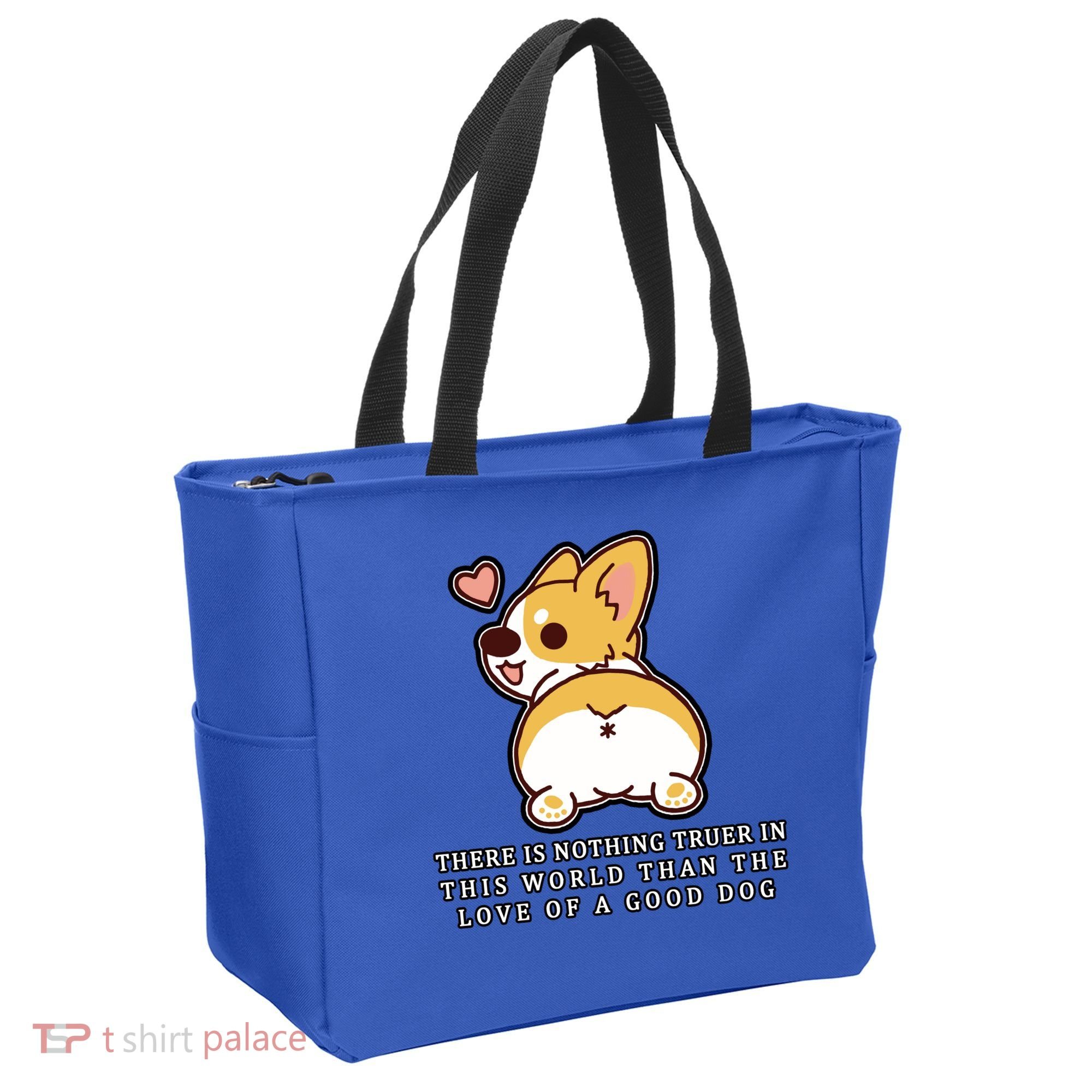 Corgi Butt Love A Dog Tote Bag