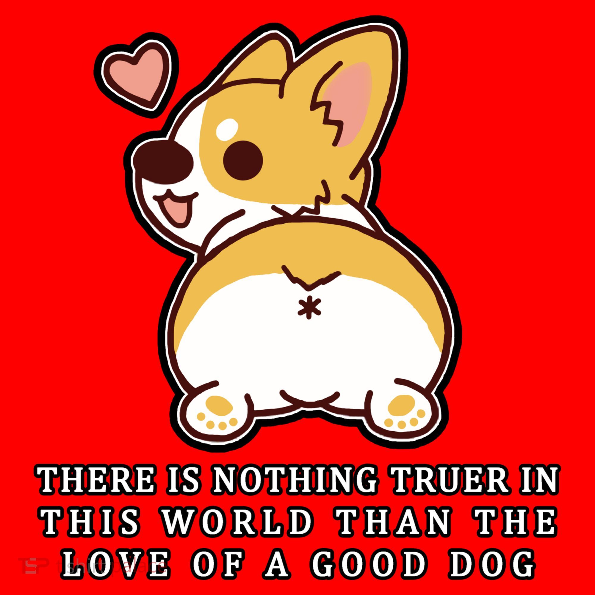 Corgi Butt Love A Dog Santa Hat