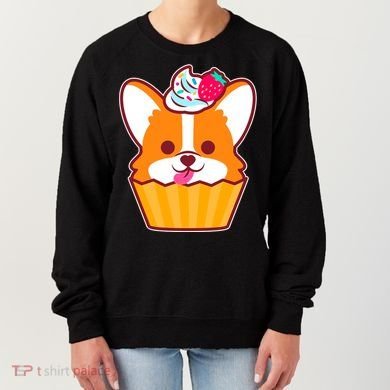 Corgi Cupcake Kawii Women's Sweatshirt