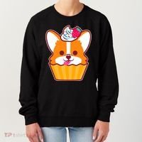 Corgi Cupcake Kawii Women's Sweatshirt thumb 0