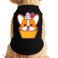 Corgi Cupcake Kawii Doggie Tank thumb 0