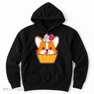Corgi Cupcake Kawii Hoodie