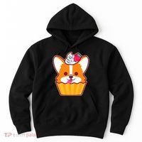 Corgi Cupcake Kawii Hoodie thumb 0