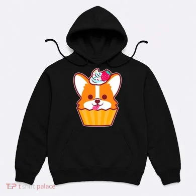 Corgi Cupcake Kawii Hoodie