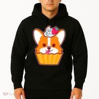 Corgi Cupcake Kawii Hoodie thumb 2