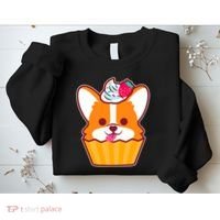 Corgi Cupcake Kawii Sweatshirt thumb 2