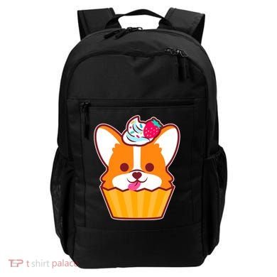 Corgi Cupcake Kawii Backpack