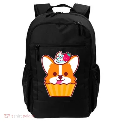Corgi Cupcake Kawii Backpack