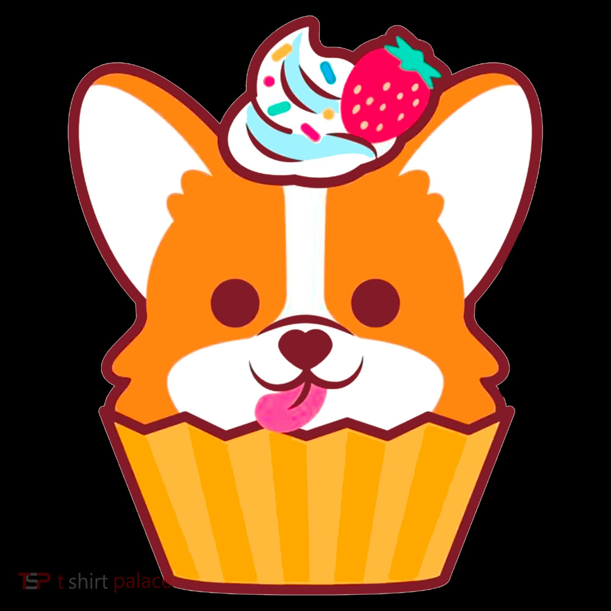 Corgi Cupcake Kawii Coffee Mug