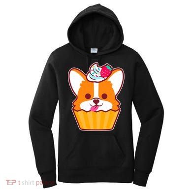 Corgi Cupcake Kawii Women's Hoodie