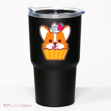 Corgi Cupcake Kawii Tumbler