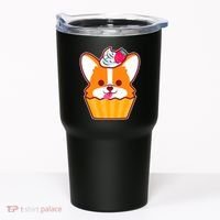 Corgi Cupcake Kawii Tumbler thumb 0