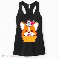 Corgi Cupcake Kawii Women's Tank Top thumb 0
