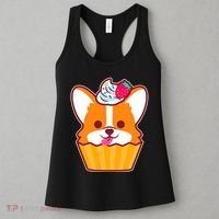Corgi Cupcake Kawii Women's Tank Top thumb 3