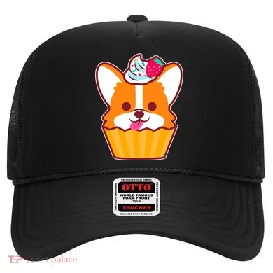Corgi Cupcake Kawii Hat