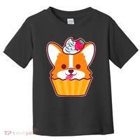 Corgi Cupcake Kawii Toddler T-Shirt thumb 0