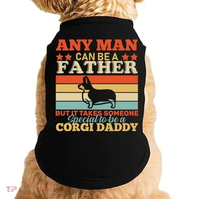 Corgi Father Doggie Tank