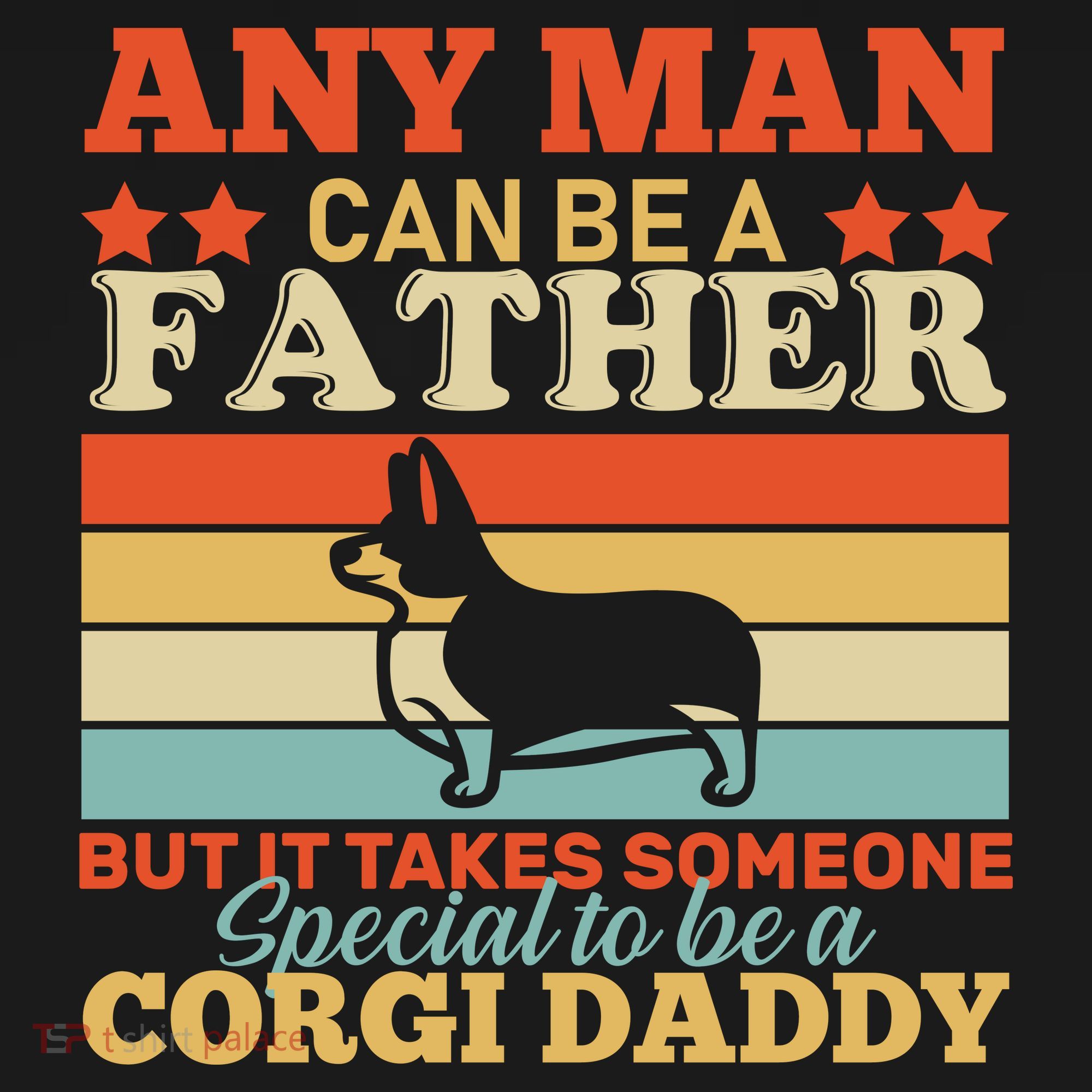 Corgi Father Doggie Tank