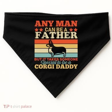 Corgi Father USA-Made Doggie Bandana