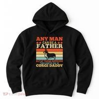 Corgi Father Hoodie thumb 0