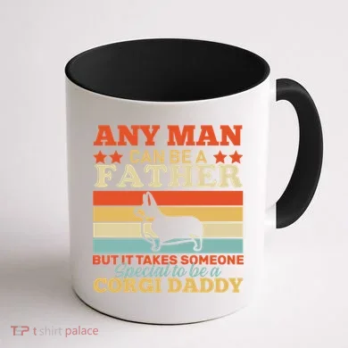 Corgi Father Coffee Mug back