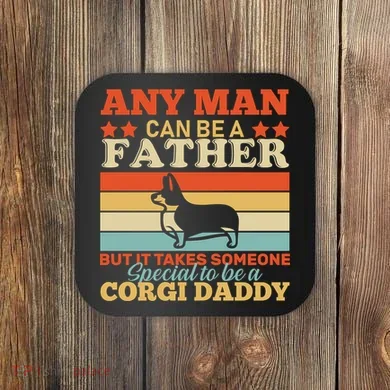 Corgi Father Coaster