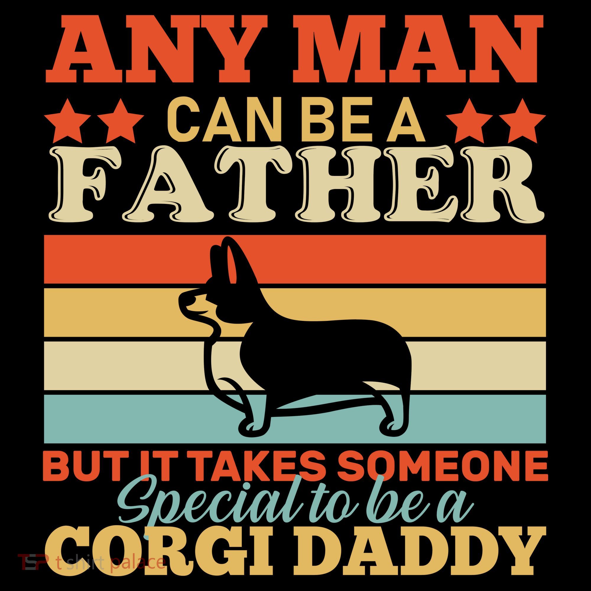 Corgi Father Coaster