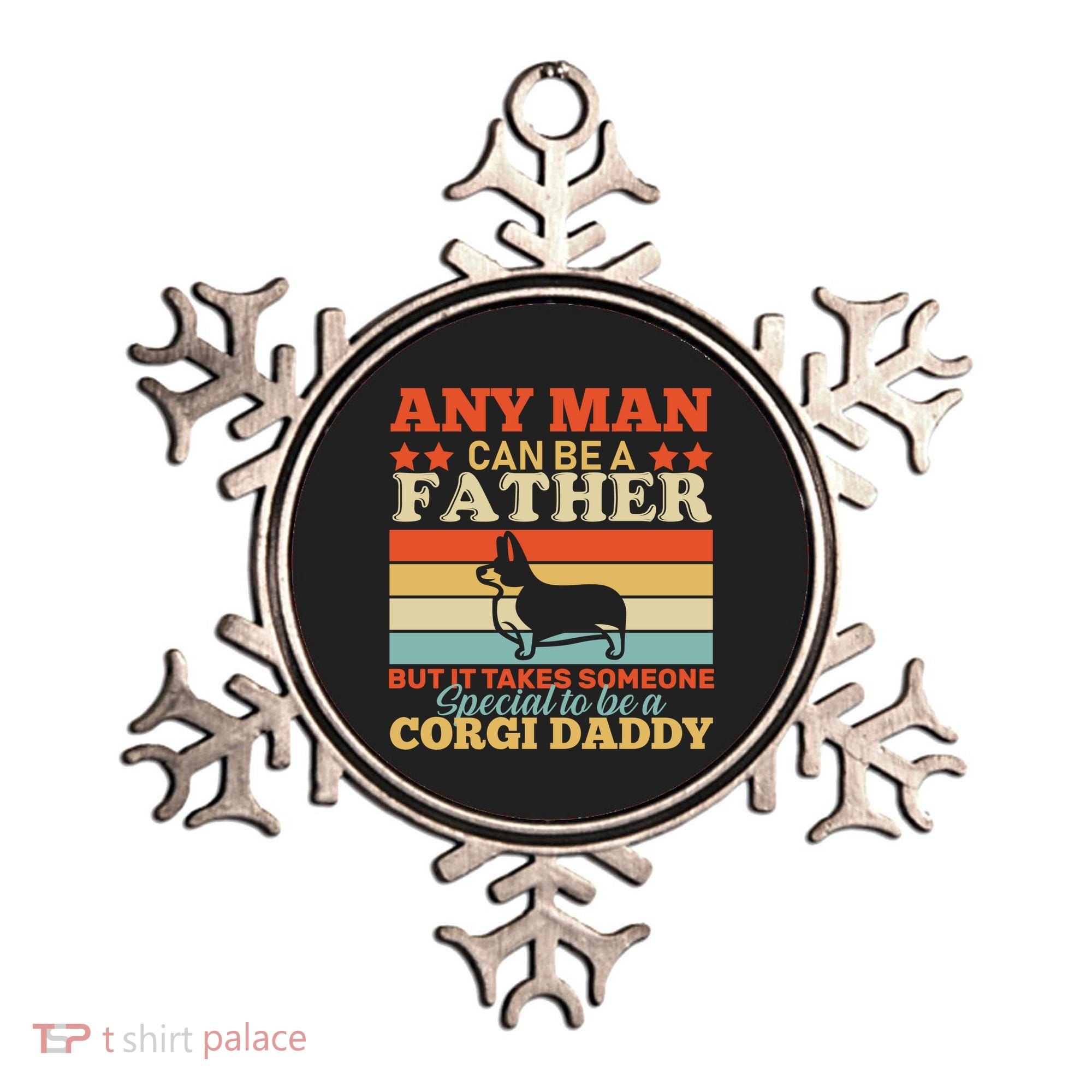 Corgi Father Ornament