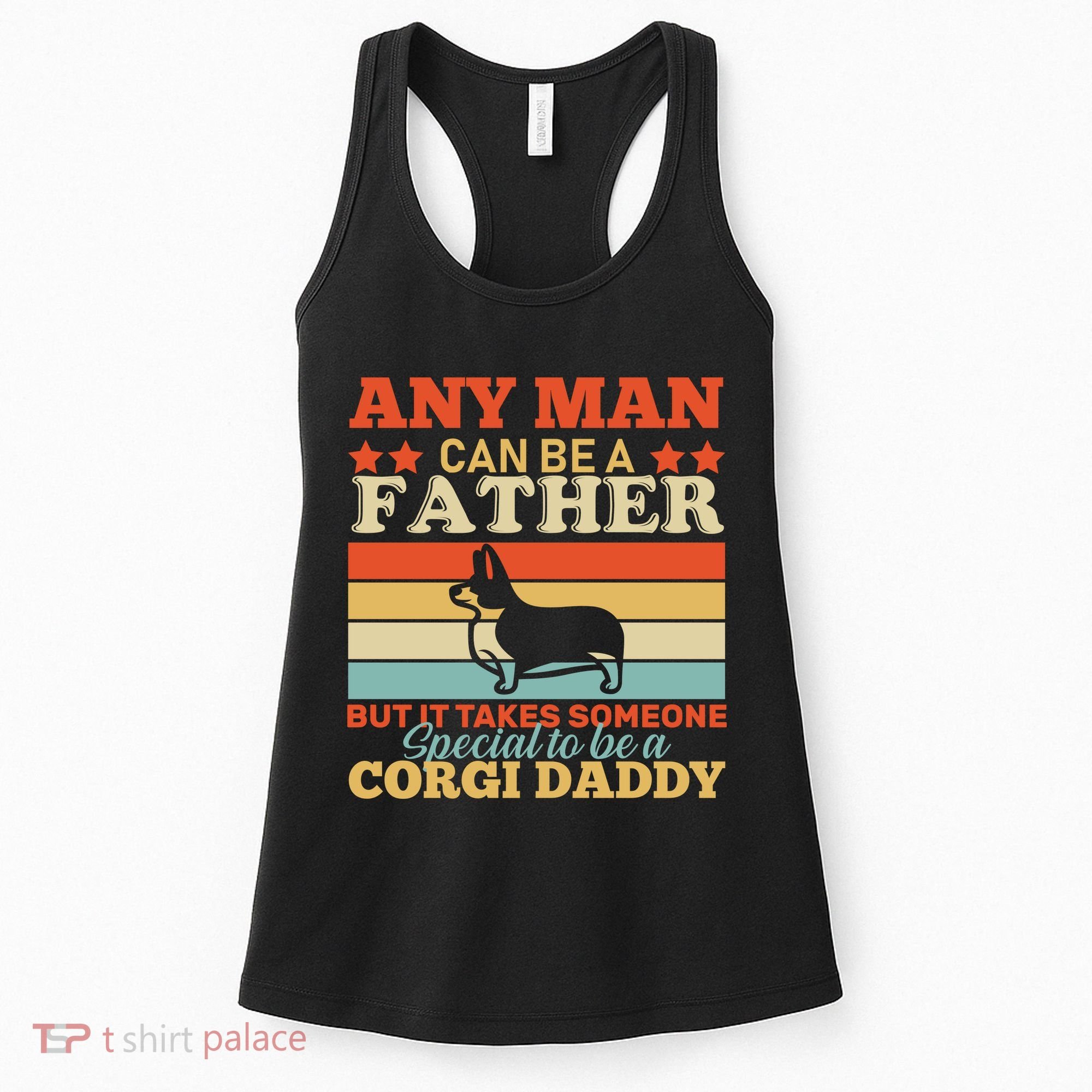 Corgi Father Women's Tank Top