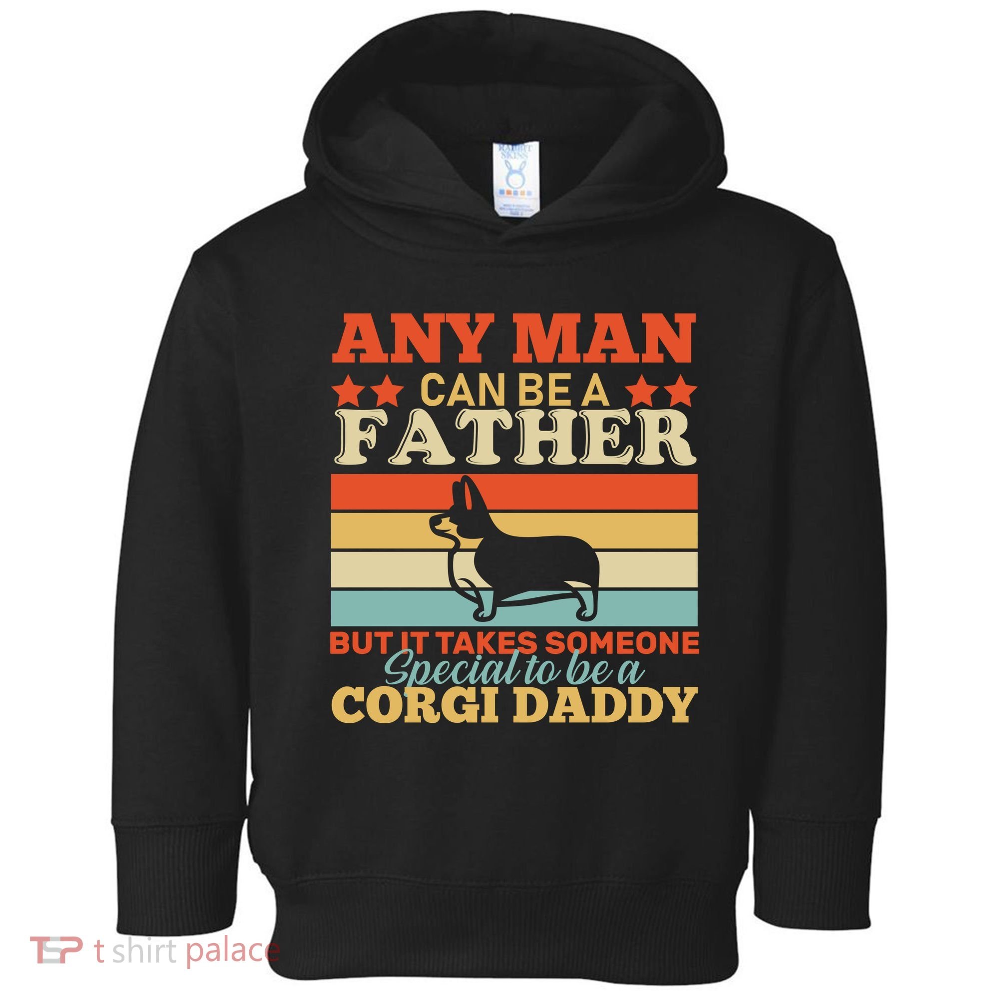 Corgi Father Toddler Hoodie
