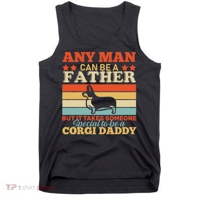 Corgi Father Tank Top