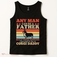 Corgi Father Tank Top thumb 2