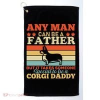 Corgi Father Golf Towel thumb 0