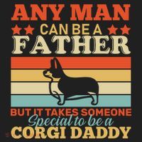 Corgi Father Golf Towel thumb 3