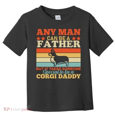 Corgi Father Toddler T-Shirt