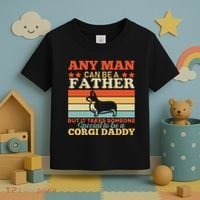 Corgi Father Toddler T-Shirt thumb 3
