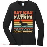 Corgi Father Women's Long Sleeve Shirt thumb 0
