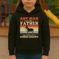 Corgi Father Kids Hoodie thumb 3